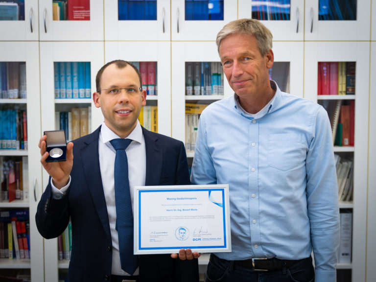DGM Masing Award 2021 for Benoit Merle
