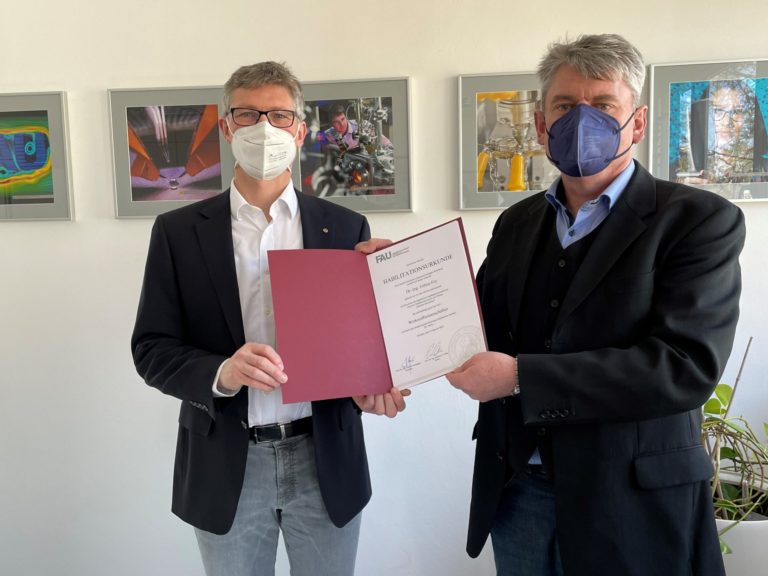 Dr. habil. Tobias Fey has successfully habilitated