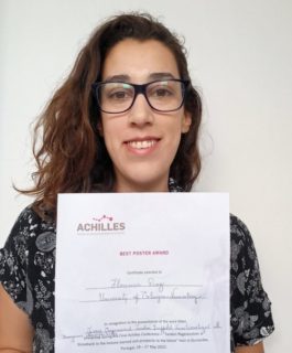 Towards entry "PhD student wins “Best Poster” award at Final ACHILLES Conference in Portugal"