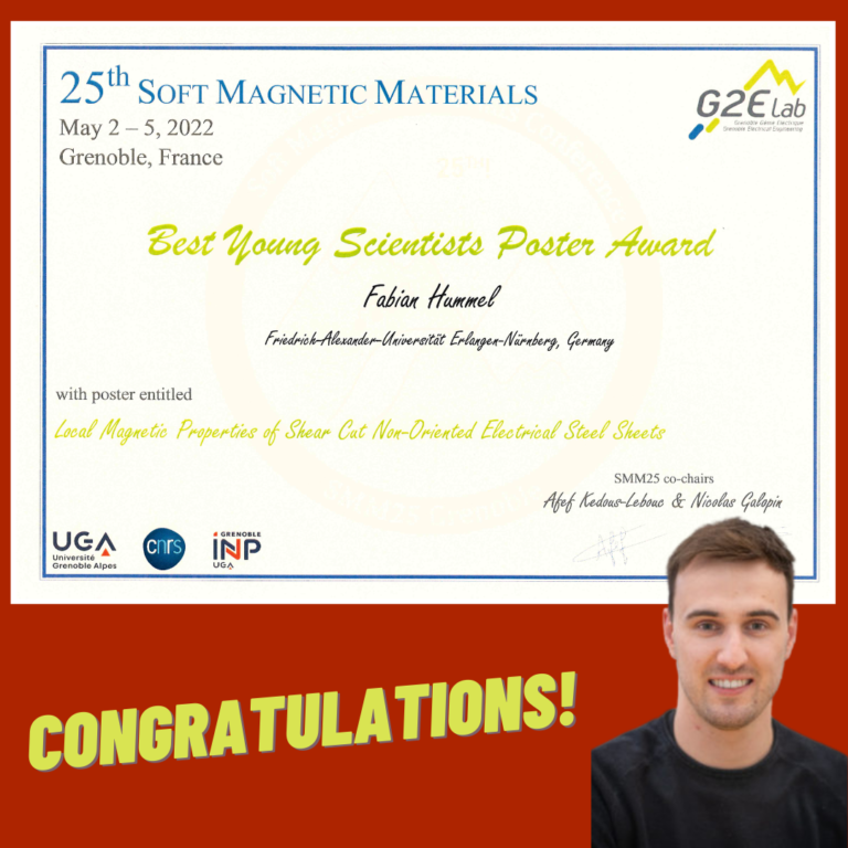 PhD student wins poster award