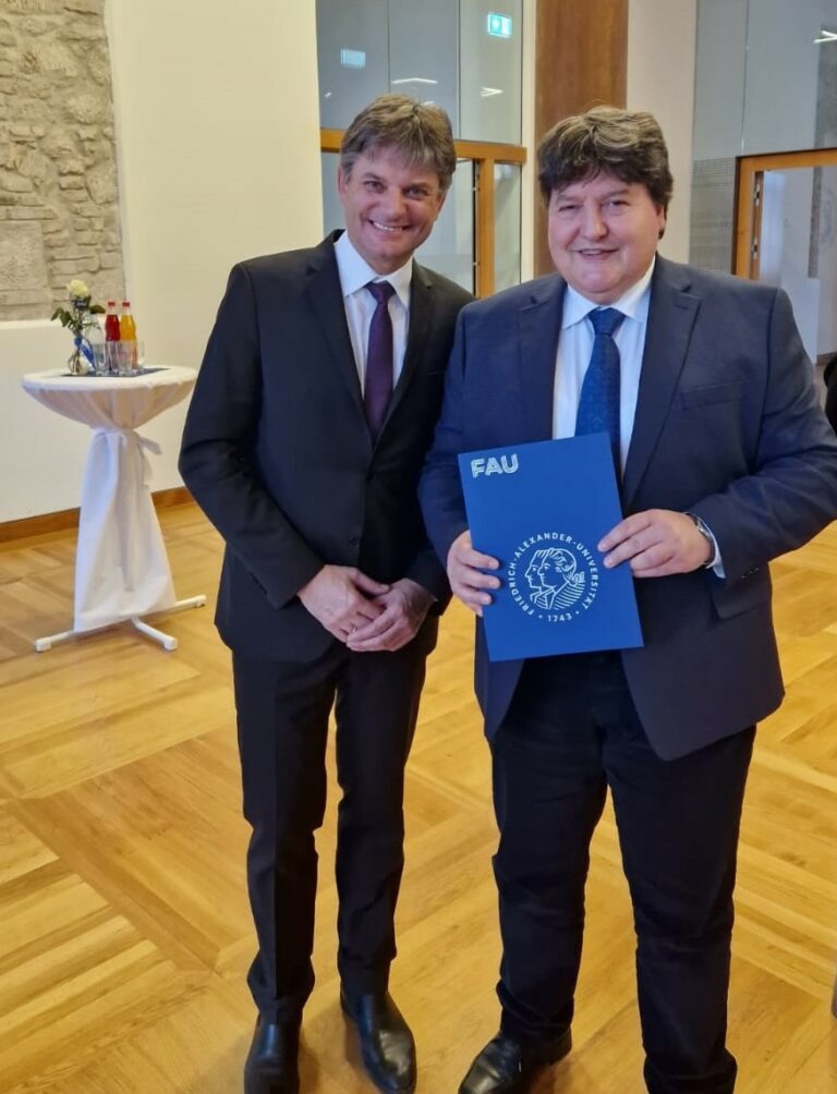 Prof. Boccaccini marks 25 years of public service in Germany