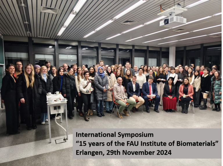 International Symposium: 15 Years of the Institute of Biomaterials